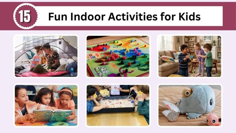 15 Fun Indoor Activities for Kids: Creative and Easy Ideas