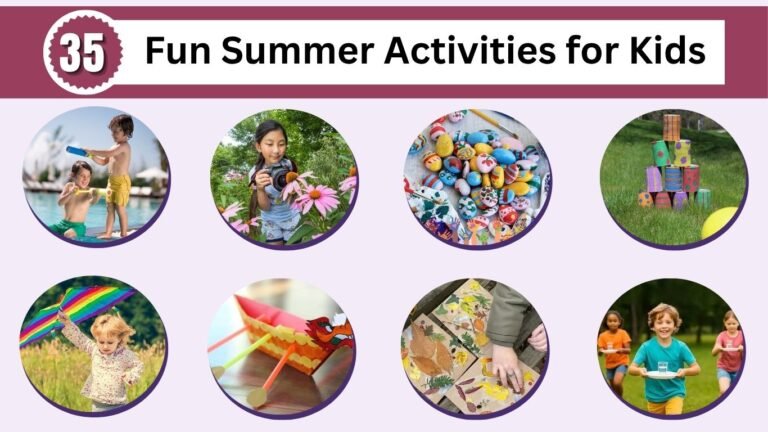 35 Fun Summer Activities for Kids to Enjoy Outdoors