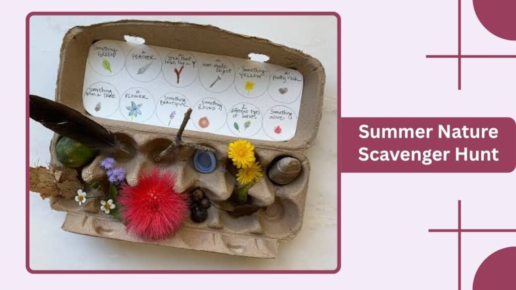 Summer Nature Scavenger Hunt