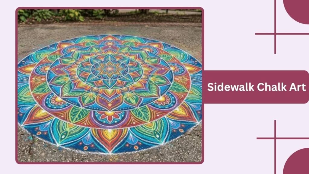 Sidewalk Chalk Art