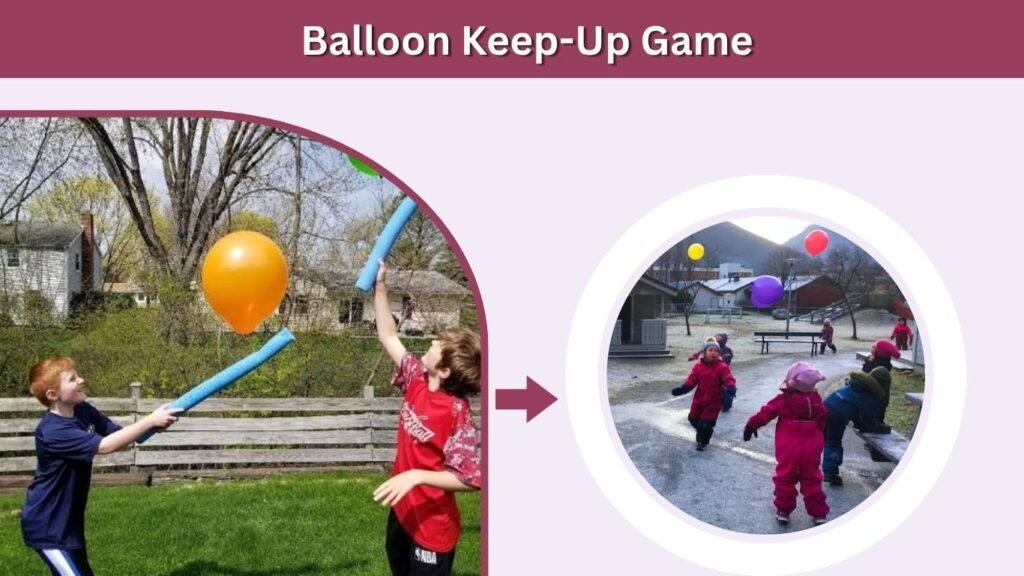 Balloon Keep-Up Game
