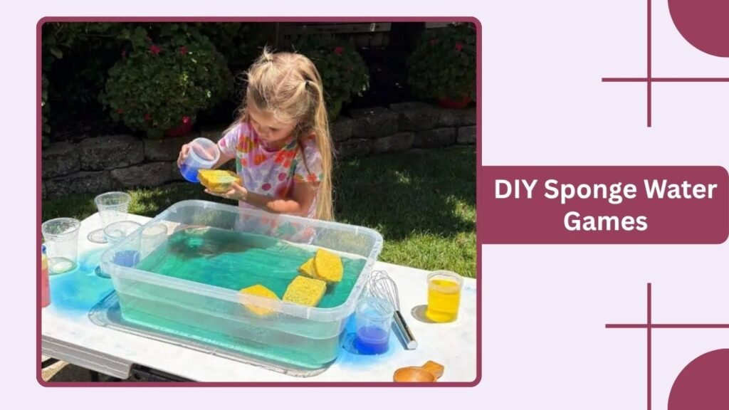 DIY Sponge Water Games